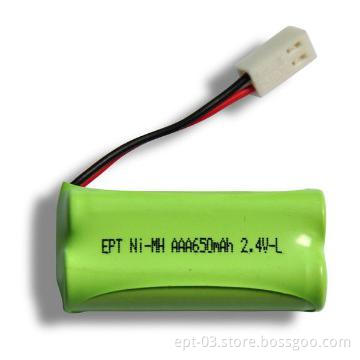2.4V AA1200mah Nimh battery for cordless phone